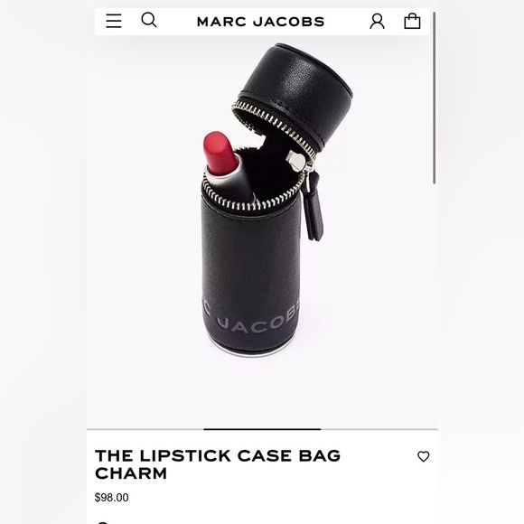 Lipstick holder bag charm - Picture 4 of 4